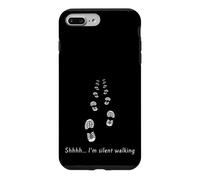 Silent Walking Shhh ne me dérange Pas, Je Marche silencieusement Coque pour iPhone 7 Plus/8 Plus