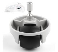 Silent Wheel pour Roborock S5/S5 Max/S6/S6 MaxV/S50/T6/T7 et pour Xiaomi MIjia 1S, Roue Avant, Silent Wheel, Roue Avant Silencieuse, Roue, Pièce de Rechange pour Accessoires de Robot Aspirateur
