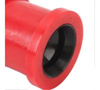 Silentbloc de triangle de suspension de remplacement en polyuréthane rouge, compatible avec certains