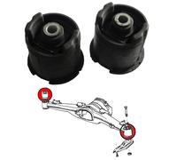 silentblocs du corps d'essieu arrière, pour BMW 5 E34, BMW 7 E32