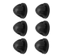Silentblocs Fixation Radiateur Pour Vw Pour EOS 1F7 1F8 2.0 2006/06-2008/05 | Silentblocs Support Radiateur Œillet Couvercle Moteur Voiture 6 Pièces Accessoires Garniture En Caoutchouc