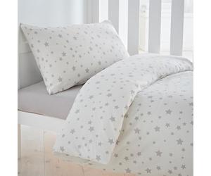 Silentnight Bonnes Nuits De Couette, gris étoiles