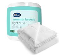 Silentnight Couette d'été 4,5 tog, Microfibre, Blanc, King