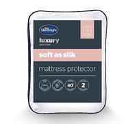 Silentnight Doux comme Un Protecteur de Soie Size, Blanc, King 150 x 200cm