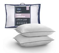 Silentnight Hotel Collection Oreiller, Microfibre, Blanc, 2 Unité (Lot de 1)
