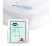 Silentnight Protège-Matelas imperméable pour lit King Size, Polypropylène, Blanc