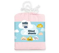 Silentnight Safe Nights Draps ajustés pour lit de bébé couleur crème