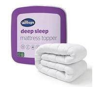 Silentnight sur-Matelas Deep Sleep, Blanc, Simple