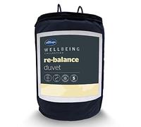 Silentnight Wellbeing Rebalance Couette 10,5 tog - Couette toute l'année avec fil de carbone innovant pour soulager le stress et la tension - Lavable en machine, super king size