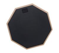 Silents Drum Practice Pad 12 Pouces Double Face Caisse Claire Pour Des Entraînements Silencieux Sur La Caisse Claire Et Sur Vos Genoux Silents Drum Pad