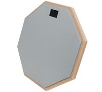 Silents Drum Practice Pad 12 Pouces Double Face Caisse Claire Pour Des Entraînements Silencieux Sur La Caisse Claire Et Sur Vos Genoux Silents Drum Pad
