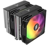 Silentware Titan CPU refroidisseur CPU, Dual-Tower, 6 Heatpipes en cuivre, 2x 120mm PWM ventilateurs, éclairage A-RGB, TDP jusqu'à 265W, Compatible avec Intel LGA 115X/1200/1700/1851 et AMD AM4/AM5