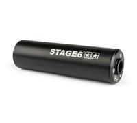 Silenziateur STAGE6 50-80CC Noir Gauche Pour Marmitta 1 Pièce