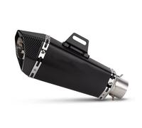 silenziatore Compatible Avec CBR500R Les Accessoires De Moto Petit Cône D'échappement, Silencieux Hexagonal, Modification Du Silencieux Universel 51 Mm