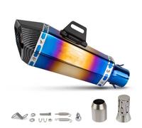 silenziatore Compatible Avec CBR500R Les Accessoires De Moto Petit Cône D'échappement, Silencieux Hexagonal, Modification Du Silencieux Universel 51 Mm