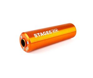 Silenziatore Stage6 50/80CC Orange Montage Droit