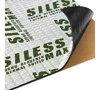 Siless Tapis insonorisant de voiture en butyle de 3 mm maximum - Matériau d'isolation acoustique et anti-vibrations (30 m²)