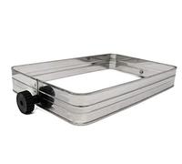 Silex 610.15.004 Cadre intermédiaire avec 2 poignées Argenté