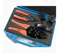 Silex Kit mallette professionnelle pinces serties connecteurs coaxiaux RG et LMR KT2 Pour sertir les connecteurs/câbles coaxiaux.
