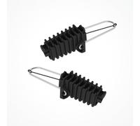 Silex - Lot de 10 pinces d'ancrage PAR22 PE pour fibre optique de 5 à 22 mm ADSS - Pour installateurs professionnels - Fixation sur façades et poteaux jusqu'à 100 m