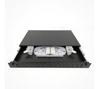 Silex - Plateau Patch Panel Rack 19" Fibre Optique | 1U | 32 SC Simples | Adaptateurs non inclus