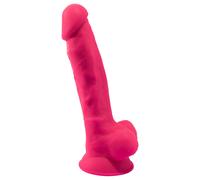 SILEXD Gode Réaliste Rose Double Densité N° 1 17,5 cm