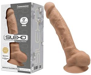 SILEXD Gode Réaliste Caramel Double Densité N° 1 23 cm