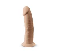 SILEXD Gode Modèle 2 Thermo-réactif Double densité Ventouse 23 cm chair rose