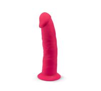 SILEXD Gode ventouse Modèle 2 Double densité 15,2 cm Rose