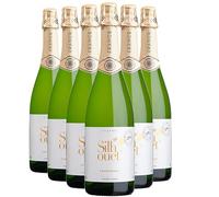 Silhouet' Chardonnay effervescent - Blanc - Vin de France - Vin Blanc (6x75 ffervescent Sans Alcool