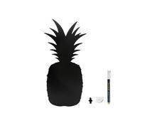 Silhouette ardoise ''Ananas'' Feutre craie inclus et kit velcro pour accrochage mural 30x50cm Securit