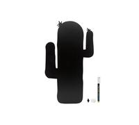Silhouette Ardoise ''cactus'' - Feutre-Craie Inclus Et Kit Velcro Pour Accrochage Mural - 30x50cm - Securit