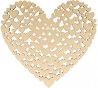 Silhouette Coeurs 27,5x25 Cm