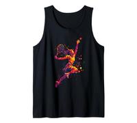 Silhouette colorée pour Joueur de Tennis Débardeur
