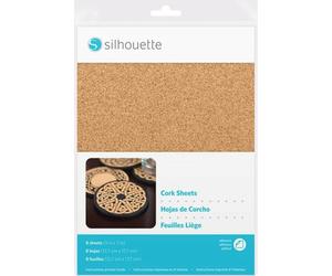 Silhouette Cork Sheets - 12,7 cm x 17,7 cm - 1 kit