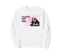 Silhouette de Barbie Plus Forte Que Vous ne Le Pensez Sweatshirt