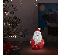 Silhouette de Bonhomme de Neige de Noël LED Acrylique 30 cm Figurine vidaXL