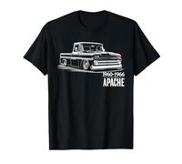 Silhouette de Camion C10 1960-1966 Slammed C10 de première génération T-Shirt