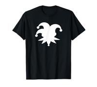 Silhouette de Chapeau de bouffon Minimaliste - Motif Symbole surréaliste Sombre T-Shirt