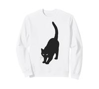 Silhouette de Chat Noir Mystique Sweatshirt