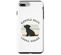 Silhouette de Chiot Adorable cœur fidèle de Gentle Soul Coque pour iPhone 7 Plus/8 Plus