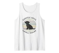 Silhouette de Chiot Adorable cœur fidèle de Gentle Soul Débardeur