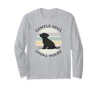 Silhouette de Chiot Adorable cœur fidèle de Gentle Soul Manche Longue