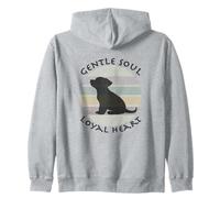 Silhouette de Chiot Adorable cœur fidèle de Gentle Soul Sweat à Capuche