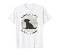 Silhouette de Chiot Adorable cœur fidèle de Gentle Soul T-Shirt