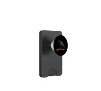 Silhouette de Corbeau Noir Noir Moody Gothique Oiseau Noir PopSockets PopWallet pour MagSafe