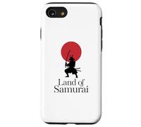 Silhouette de Guerrier samouraï, Terre des samouraïs Coque pour iPhone SE (2020) / 7/8