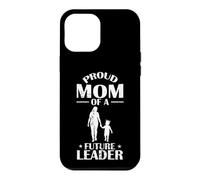 Silhouette de Maman fière d'un Futur Leader Coque pour iPhone 12 Pro Max