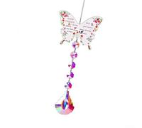 Silhouette de papillon classique en acrylique à suspendre pour grand-mère conçue pour interaction de la lumière naturelle à l'intérieur (A)