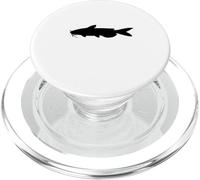 Silhouette de poisson-chat PopSockets PopGrip pour MagSafe